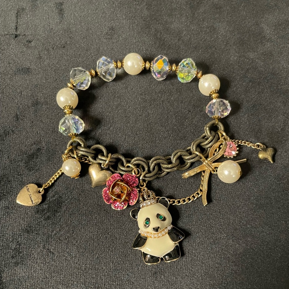 Betsy Johnson Panda bracelet